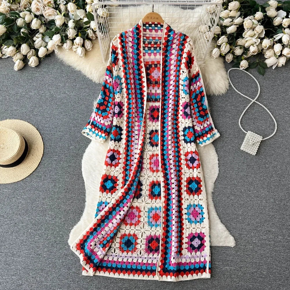 Noëlle | Boho overjas handgemaakt