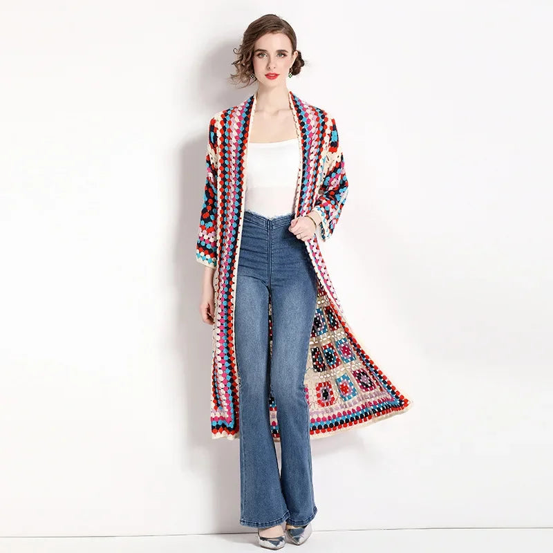 Noëlle | Boho overjas handgemaakt