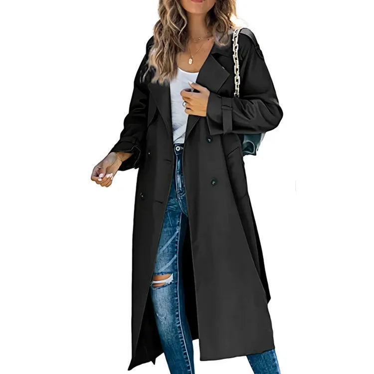 Fien | Tijdloze trenchcoat pasteltinten