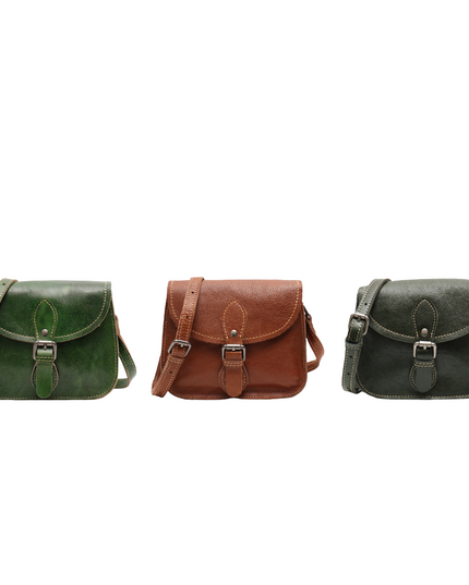 Sahra – Lederen crossbody voor vrouwen die vrijheid belichamen | Nomad Collectie