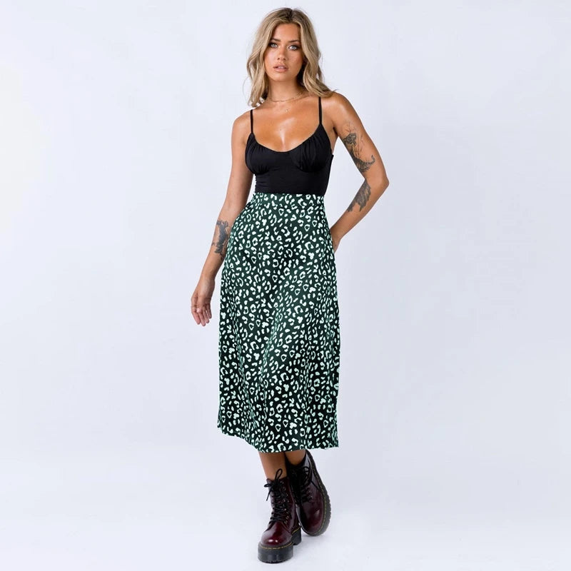 Tess | Chiffon splitrok