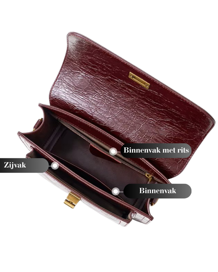 Amira – Tijdloze en elegante tas voor de koningin in jou - Tempel collectie