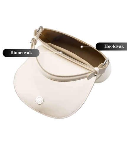 Nivara – Lederen bucketbag voor vrouwen die hun innerlijke kracht bewaken | Tempel Collectie