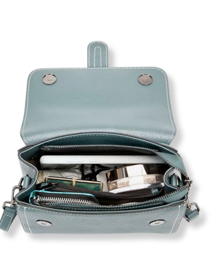 Saluna – Lederen handtas voor sacrale zachtheid | Tempel Collectie