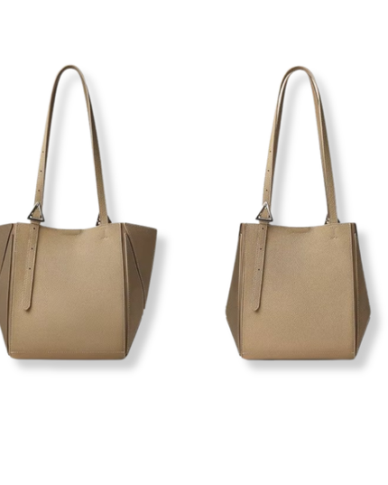 Nareva - Lederen vloeiende vrouwelijke tas | Eb & Vloed Collectie