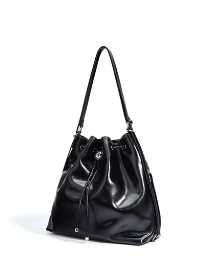 Isalyn – Lederen bucket tote voor vrouwen die in hun kracht staan | Earth Chique Collectie