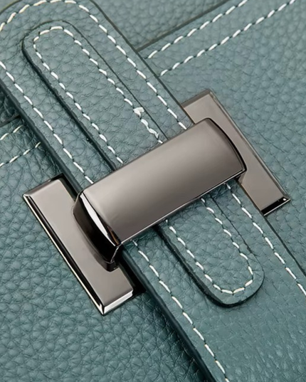 Saluna – Lederen handtas voor sacrale zachtheid | Tempel Collectie