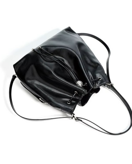 Isalyn – Lederen bucket tote voor vrouwen die in hun kracht staan | Earth Chique Collectie