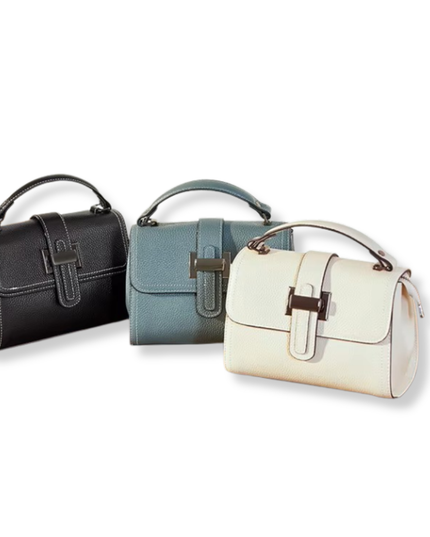 Saluna – Lederen handtas voor sacrale zachtheid | Tempel Collectie