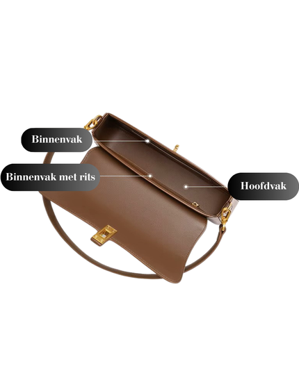Elara – Crossbody voor vrouwen met een stille glans | Earth Chique collectie