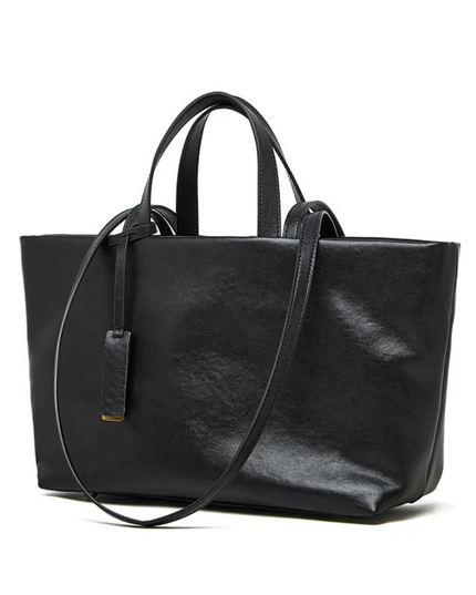 Saya - Lederen tote bag voor wie leeft vanuit haar kern - Sereen Collectie