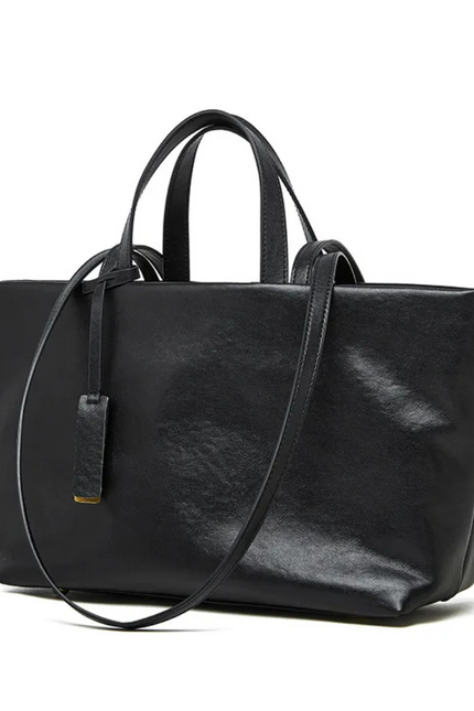 Saya - Lederen tote bag voor wie leeft vanuit haar kern - Sereen Collectie