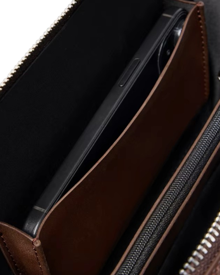 Aya - Lederen tas vol mystiek en orde | Tempel Collectie