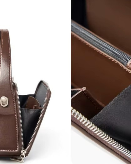 Aya - Lederen tas vol mystiek en orde | Tempel Collectie