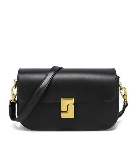 Yaela – Leren vierkante tas voor vrouwen met serene kracht | Sereen collectie