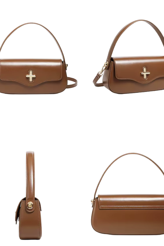 Solae – Lederen schoudertas | Een zon van eenvoud | Sereen Collectie