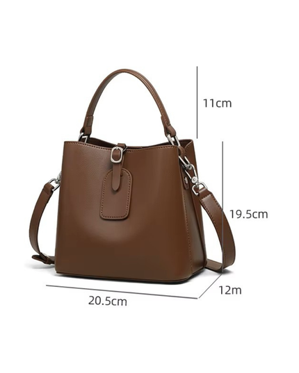 Arava - Lederen vintage tas voor vrouwelijke elegantie | Earth Chique Collectie