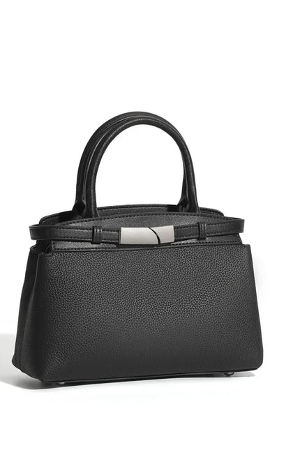 Maelis | Lederen minimalistische zachte crossbody tas | Sereen Collectie