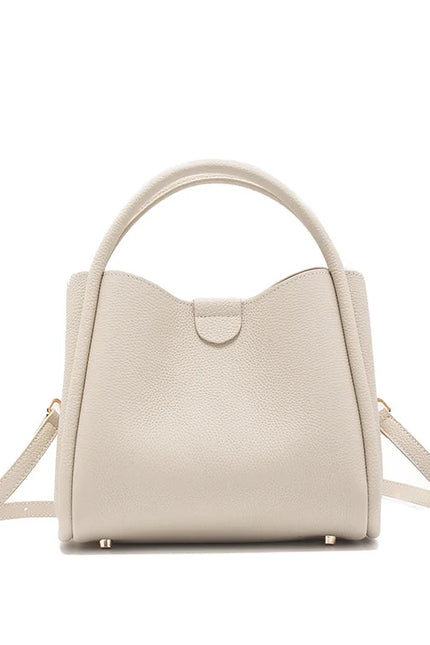 Lumea – Schoudertas in vintage leer | Een fluistering van licht en kracht | Eb & Vloed Collectie