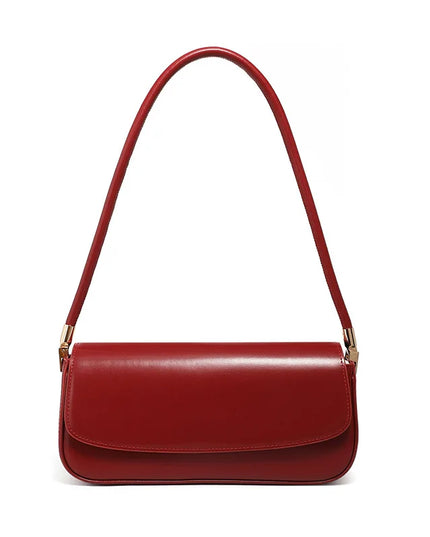 Luma – Vintage schoudertas | Een serene krachtbron in glanzend leer | Sereen Collectie