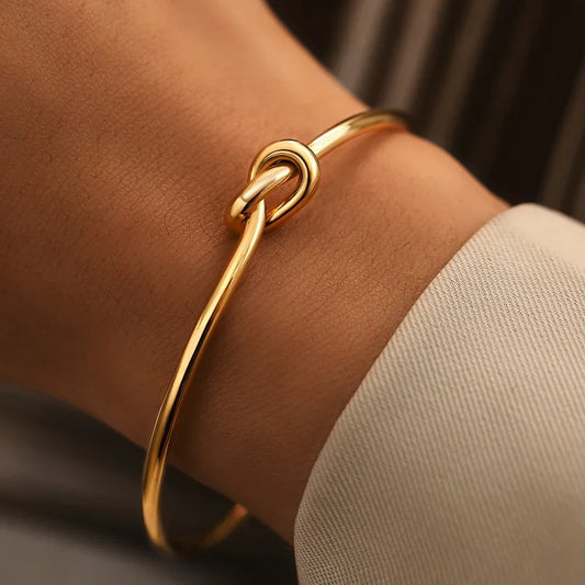 Dot | Vintage rvs armband