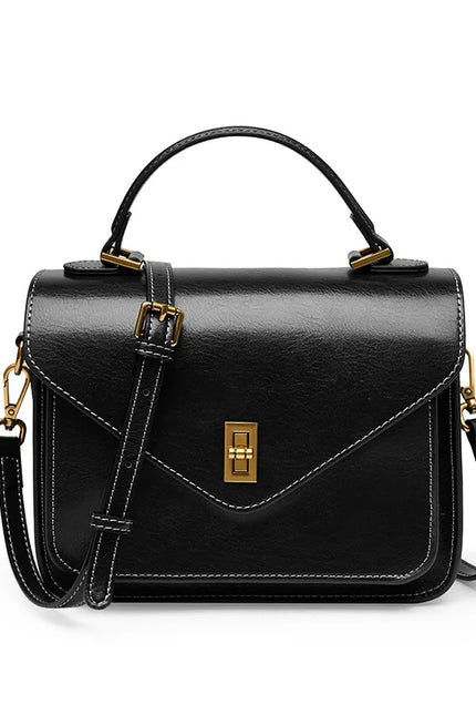 Elah – Lederen schoudertas voor vrouwen in hun kracht | Earth Chique Collectie