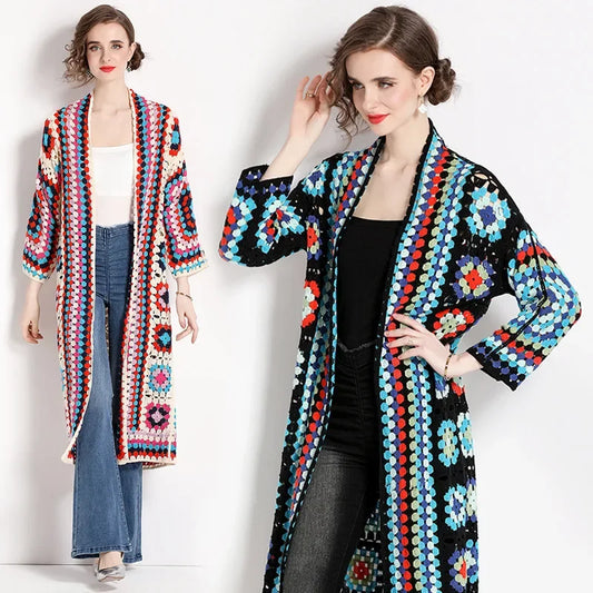 Noëlle | Boho overjas handgemaakt