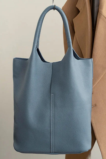 Naiya - Lederen tote bag | Een stroming van vrouwelijke kracht | Eb & Vloed Collectie