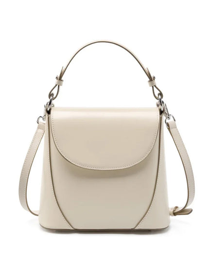 Nivara – Lederen bucketbag voor vrouwen die hun innerlijke kracht bewaken | Tempel Collectie