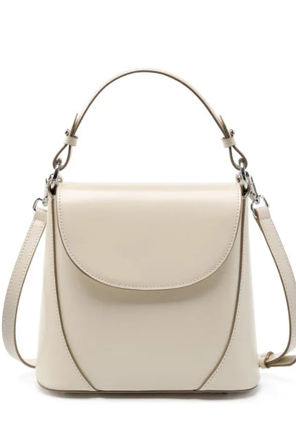 Nivara – Lederen bucketbag voor vrouwen die hun innerlijke kracht bewaken | Tempel Collectie