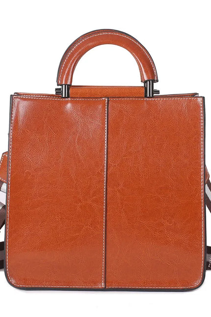 Riven – Lederen schoudertas voor vrouwen met richting en ruggengraat | Nomad Collectie