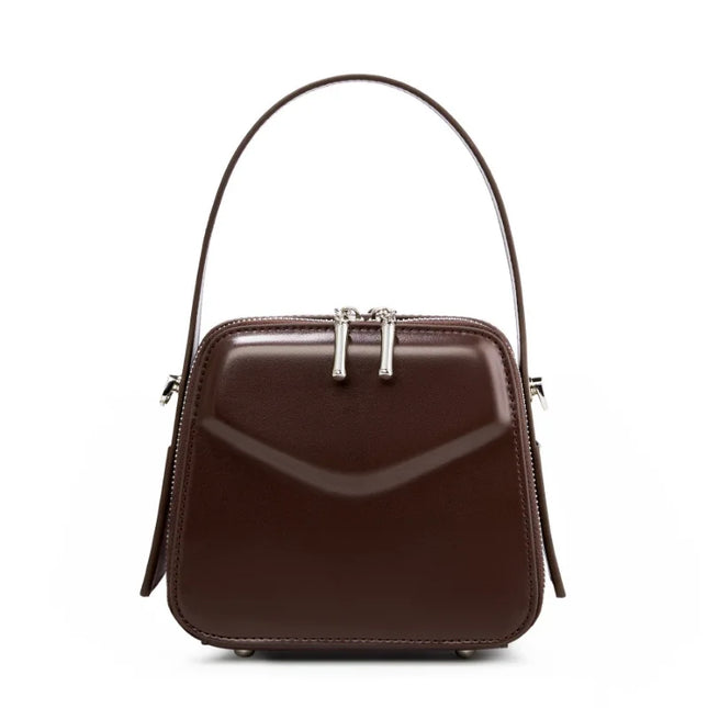 Elenor – Leren schoudertas voor vrouwen met stille grootsheid | Earth Chique Collectie