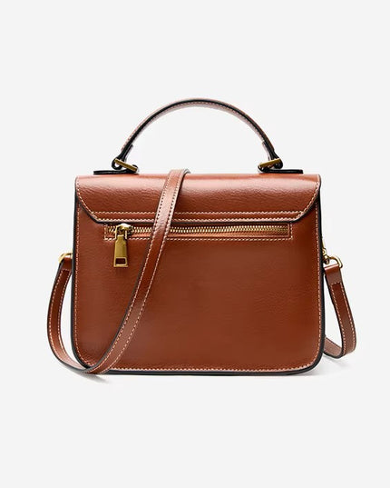 Elah – Lederen schoudertas voor vrouwen in hun kracht | Earth Chique Collectie