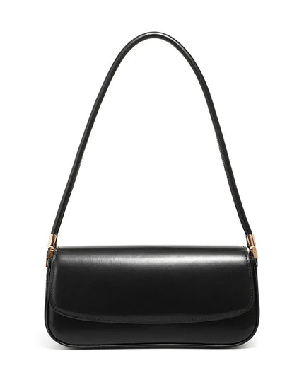 Luma – Vintage schoudertas | Een serene krachtbron in glanzend leer | Sereen Collectie