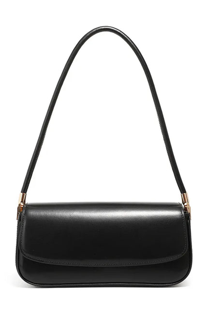 Luma – Vintage schoudertas | Een serene krachtbron in glanzend leer | Sereen Collectie