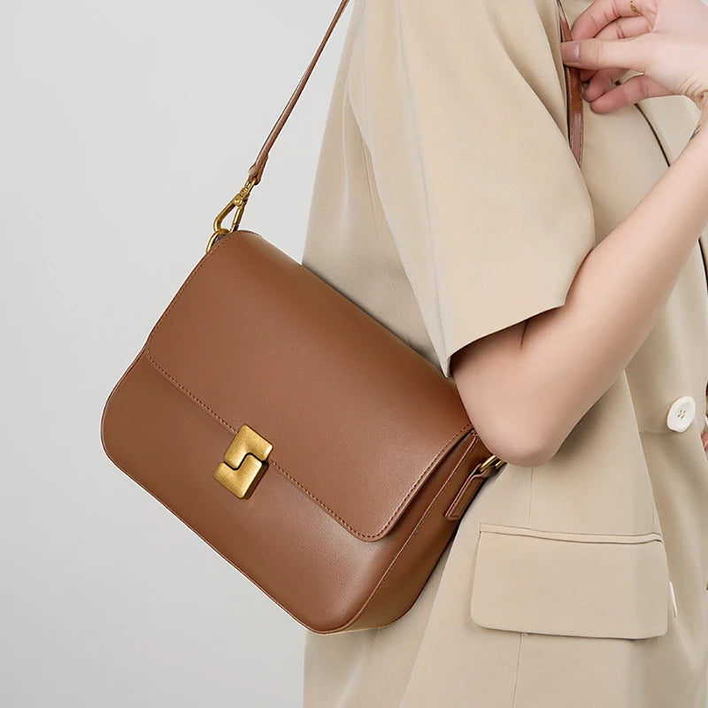 Amelie | Luxe lederen crossbody tas