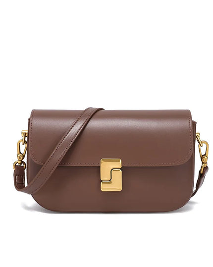 Yaela – Leren vierkante tas voor vrouwen met serene kracht | Sereen collectie