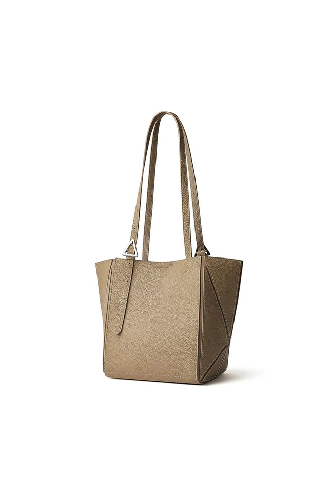 Nareva - Lederen vloeiende vrouwelijke tas | Eb & Vloed Collectie