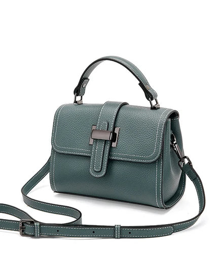 Saluna – Lederen handtas voor sacrale zachtheid | Tempel Collectie