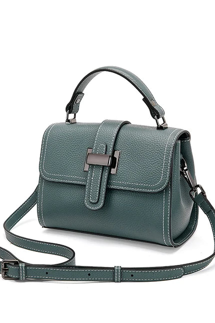 Saluna – Lederen handtas voor sacrale zachtheid | Tempel Collectie