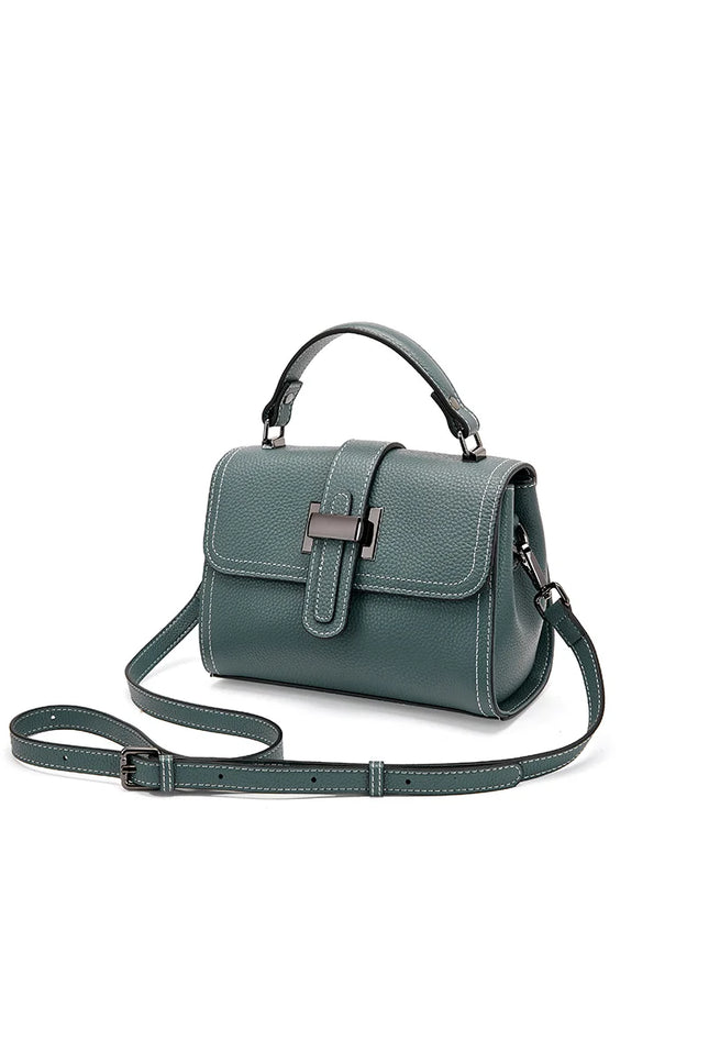 Saluna – Lederen handtas voor sacrale zachtheid | Tempel Collectie