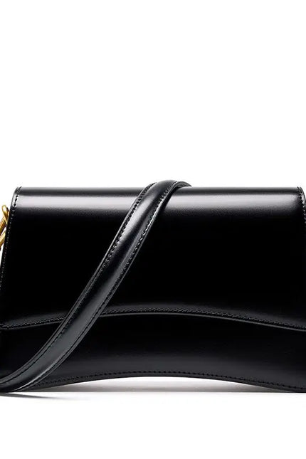 Lyra | Lederen vintage baguette | Een symfonie van vrouwelijke kracht | Earth Chique Collectie