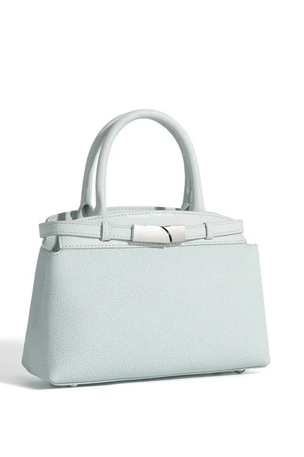 Maelis | Lederen minimalistische zachte crossbody tas | Sereen Collectie