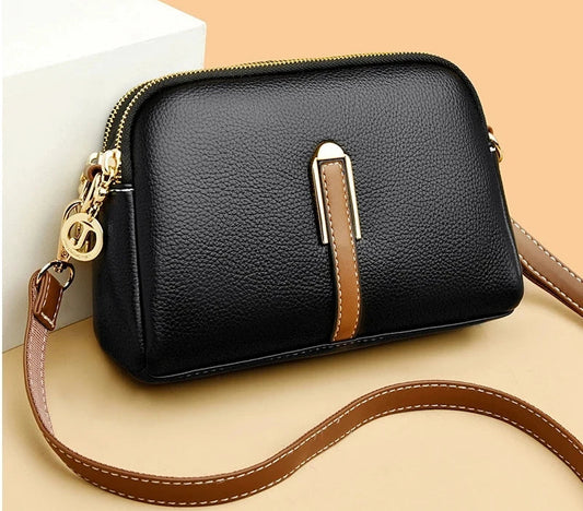 Aukje | Lederen crossbody tas