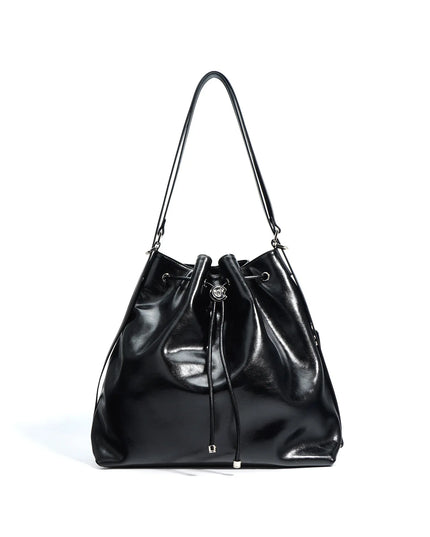 Isalyn – Lederen bucket tote voor vrouwen die in hun kracht staan | Earth Chique Collectie