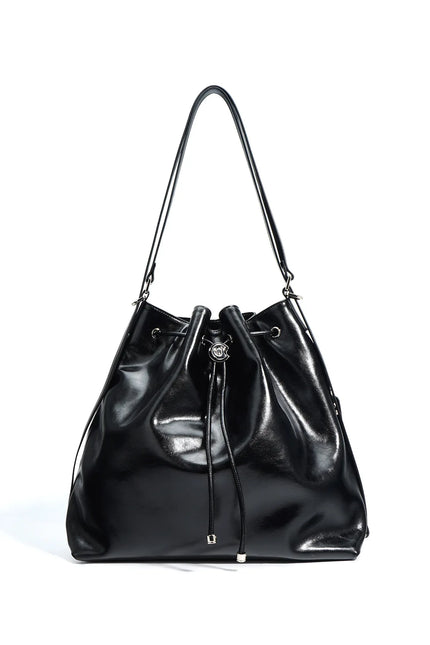 Isalyn – Lederen bucket tote voor vrouwen die in hun kracht staan | Earth Chique Collectie