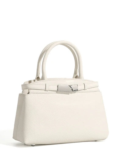 Maelis | Lederen minimalistische zachte crossbody tas | Sereen Collectie