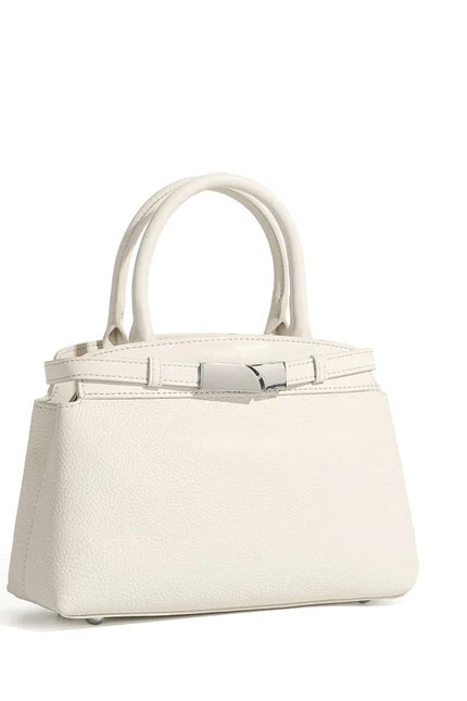 Maelis | Lederen minimalistische zachte crossbody tas | Sereen Collectie