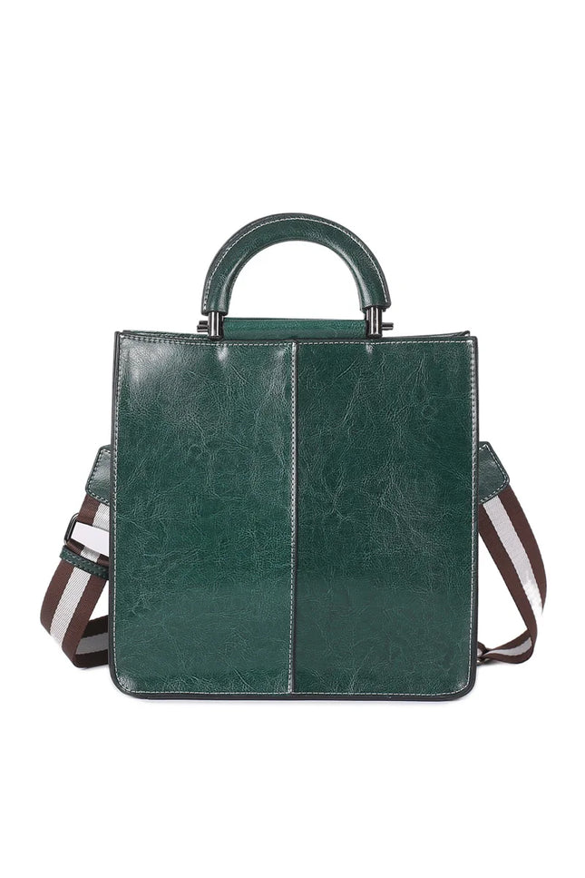 Riven – Lederen schoudertas voor vrouwen met richting en ruggengraat | Nomad Collectie