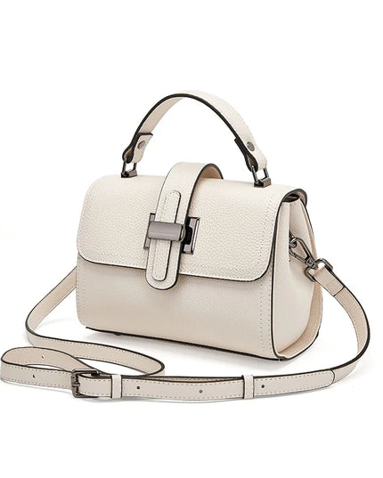 Saluna – Lederen handtas voor sacrale zachtheid | Tempel Collectie